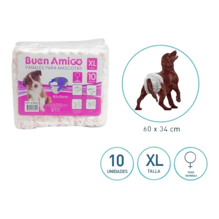 Pañales HembraTalla xl