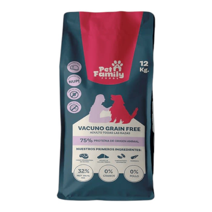 Pet family grain free 12 kg