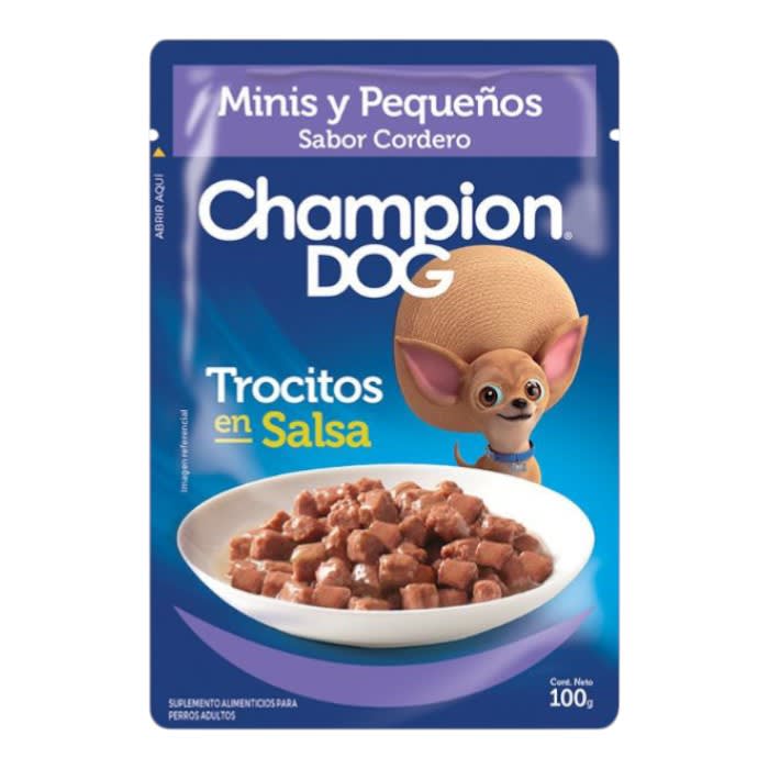 Sachet Champion Dog Cordero 100 g