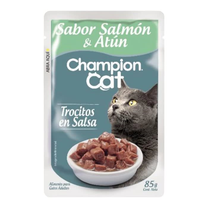 Sachet Champion Cat Salmon-Atun 85 g