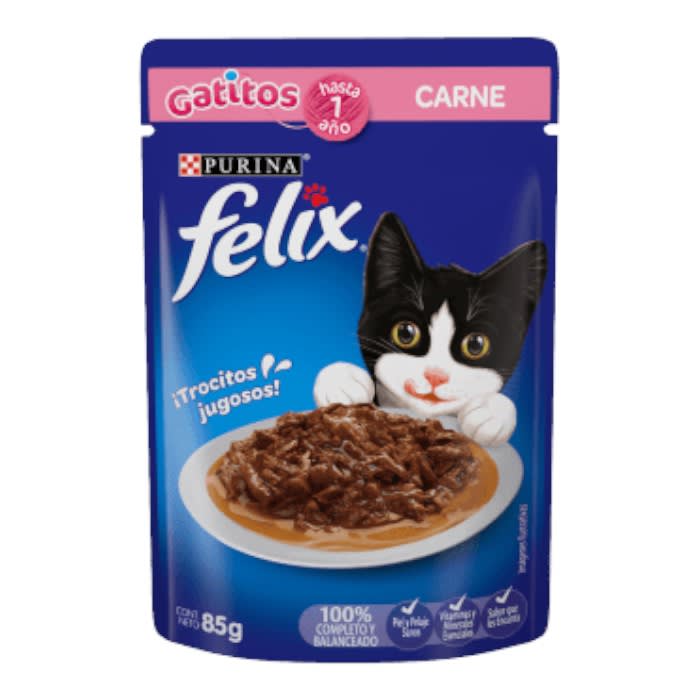Sachet Felix Gatito Carne 85 g
