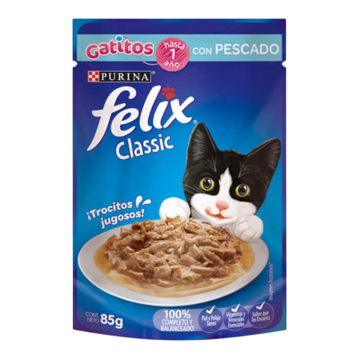 Sachet Felix Gatito Pescado 85 g