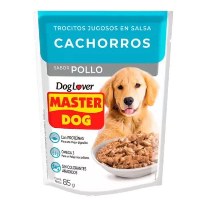 Sachet Master Dog Cachorro Pollo 100 g