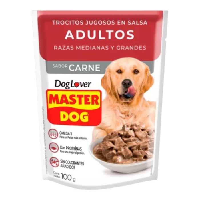 Sachet Master Dog Adulto Carne 100 g