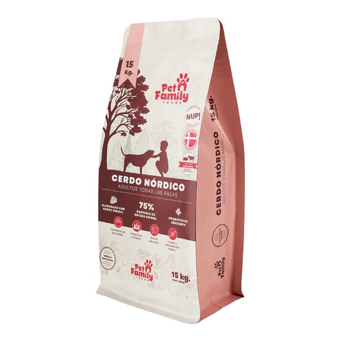 Pet family cerdo nordico 15 kg