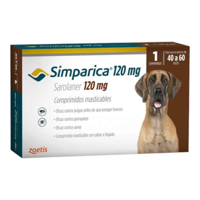 Simparicas 1comp. 40 a 60