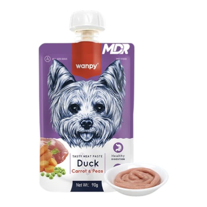 Wanpy Yogurth Pate Duck y Carrot y Pea 90 g