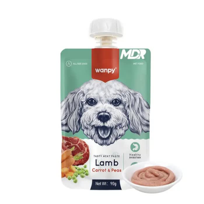 Wanpy Yogurth Pate Lamb Carrot y Pea 90 g
