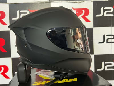 CASCO INTEGRAL SOMAN RAPTOR NEGRO MATE1