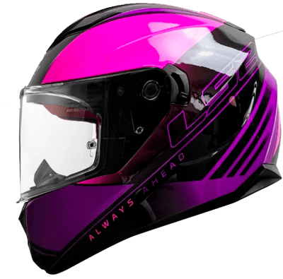 CASCO INTEGRAL LS2 FF320 STREAM EVO PATH FUCSIA1