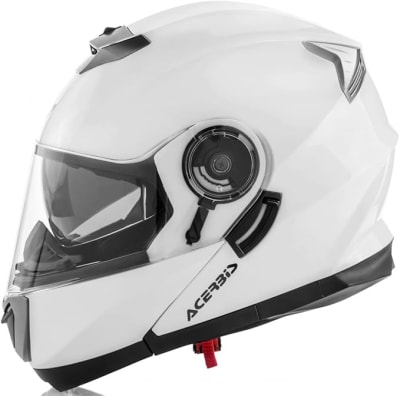CASCO ABATIBLE ACERBIS SEREL BLANCO