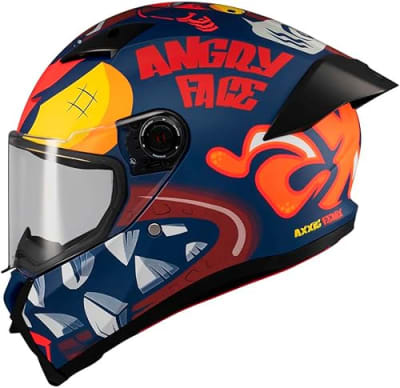 CASCO INTEGRAL AXXIS FENIX ANGRY FACE C5 NARANJA MATE1