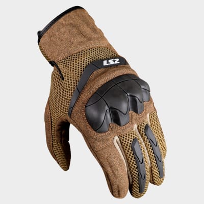GUANTES LS2 KUBRA HOMBRE MARRON1