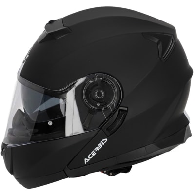 CASCO ABATIBLE ACERBIS SEREL NEGRO