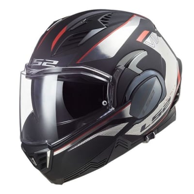 CASCO ABATIBLE LS2 FF900 VALIANT II HUB NEGRO TITANEO BRILLO1