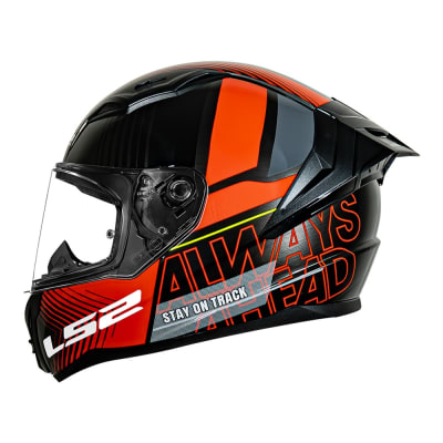 CASCO INTEGRAL LS2 FF810 JEANS TITANIO / ROJO1