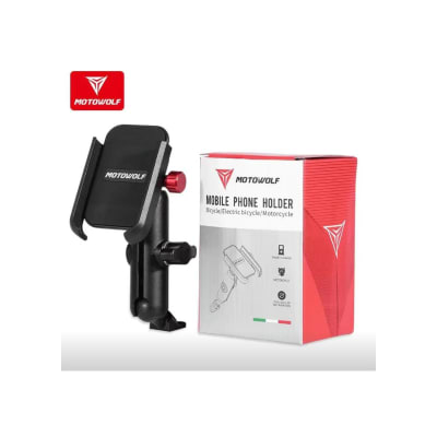 PORTACELULAR MOTOWOLF PARA ESPEJO- ST1