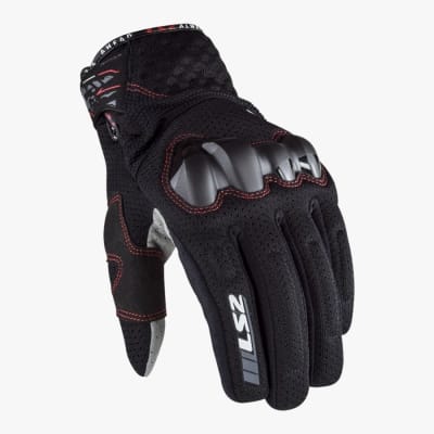 GUANTES LS2 CHAKI HOMBRE NEGRO1