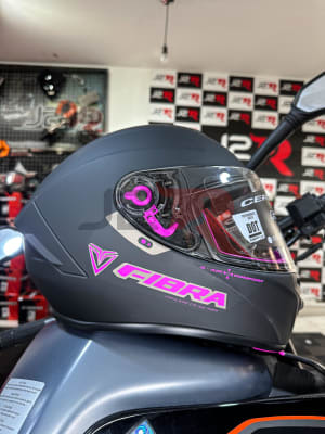 CASCO INTEGRAL FIBRA GIGA CHROMA PURPLE MATE1