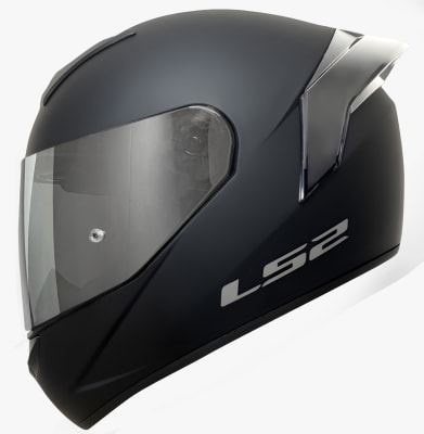 CASCO INTEGRAL LS2 NS352 NEGRO MATE SAFIRO PLATA1