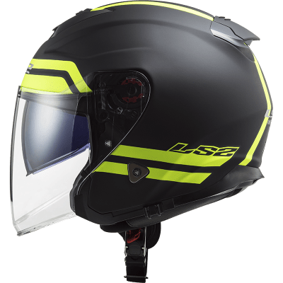 CASCO ABIERTO LS2 OF521 INFINITY HYPER AMARILLO  TITANEO1