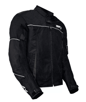 CASACA SFX  STREET HOMBRE NEGRA/NEGRA ENMALLADA1