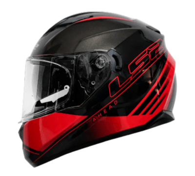 CASCO INTEGRAL LS2 FF320 STREAM EVO PATH ROJO/NEGRO1