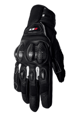 GUANTES LS2 SPARK 2 NEGRO/BLANCO1