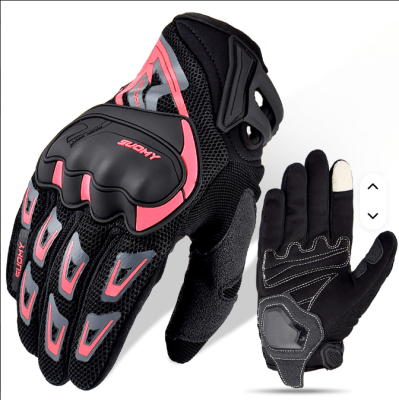 GUANTES SUOMY  SU-11 ROSADO1