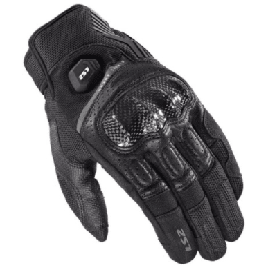 GUANTES LS2 ATOM NEGRO1