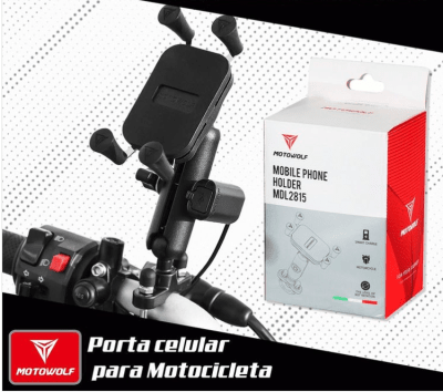 PORTACELULAR MOTOWOLF PARA TIMON- ST2