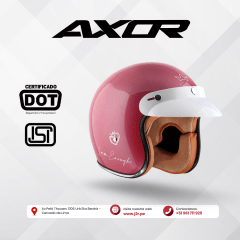 CASCO ABIERTO AXOR JET QUEEN  ROSADO