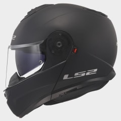 CASCO ABATIBLE LS2 FF908 STROBE II NEGRO MATE