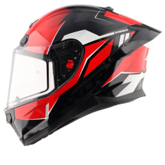 CASCO INTEGRAL AXOR SABER SHADOW ROJO/NEGRO