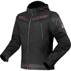 CASACA LS2 ZIRCONIUM NEGRO / ROJO