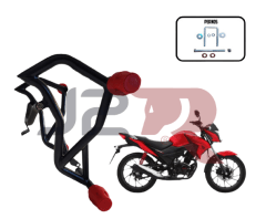 SLIDER HONDA TWISTER125 DOBLE TOPE -LM