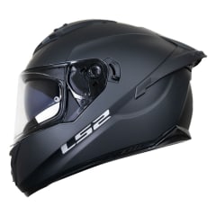 CASCO INTEGRAL LS2 FF806 SOLID NEGRO MATE
