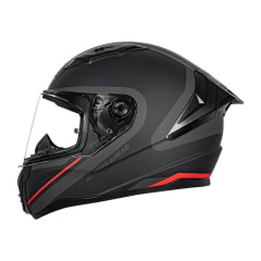 CASCO INTEGRAL LS2 FF810 ANGLE NEGRO / ROJO