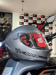 CASCO INTEGRAL FIBRA GIGA GRIS SOLID