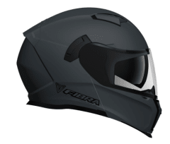 CASCO ABATIBLE FIBRA TERA DUO ANTRACITA MATE