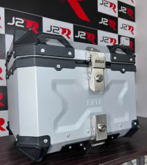CAJUELA DE ALUMINIO 55 LT TIPO X PLATA -BK