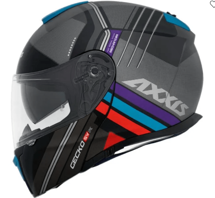 CASCO ABATIBLE AXXIS GECKO SV EPIC B1 NEGRO MATE | j2r.pe