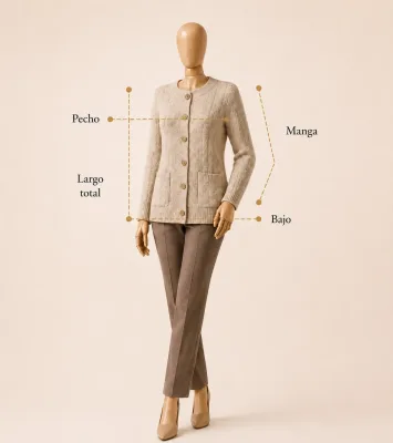 Cómo elegir tu talla en prendas tejidas Fashionlana