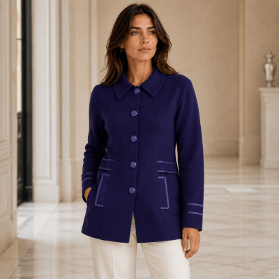 Chaqueta abotonada mujer Valentina1