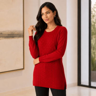 Sweater 3/4 fantasía Sacón A5661