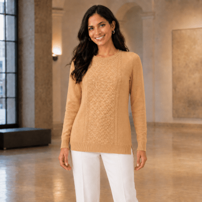 Sweater 3/4 fantasía Sacón F5661