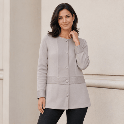 Chaqueta con aplicaciones mujer Flecha1