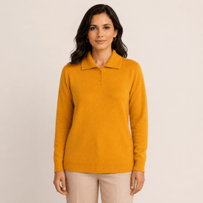 Sweater camisero botones mujer Johana J191