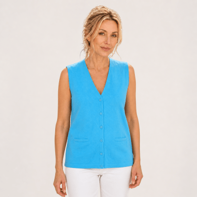 Chaleco abierto sin mangas mujer Carolina D8621