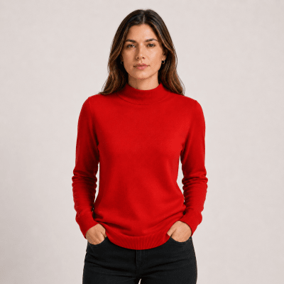 Sweater cuello ancho mujer Nancy D3121
